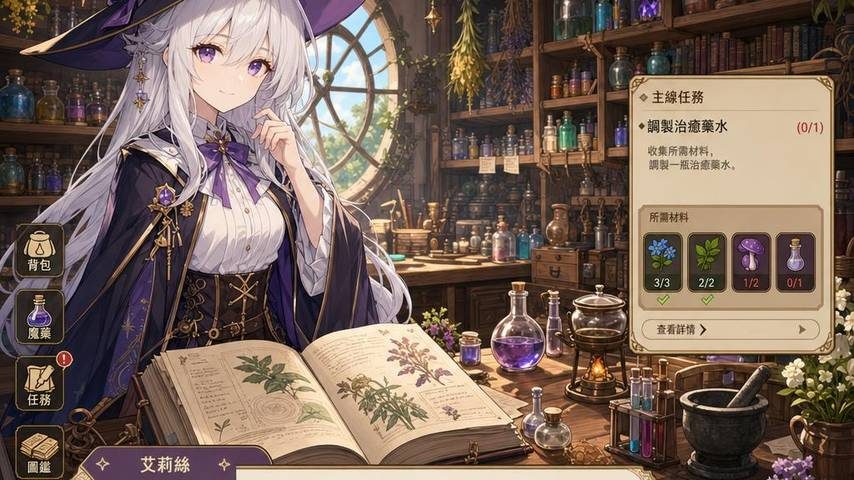 魔女秘药 中文界面 页面配图 1