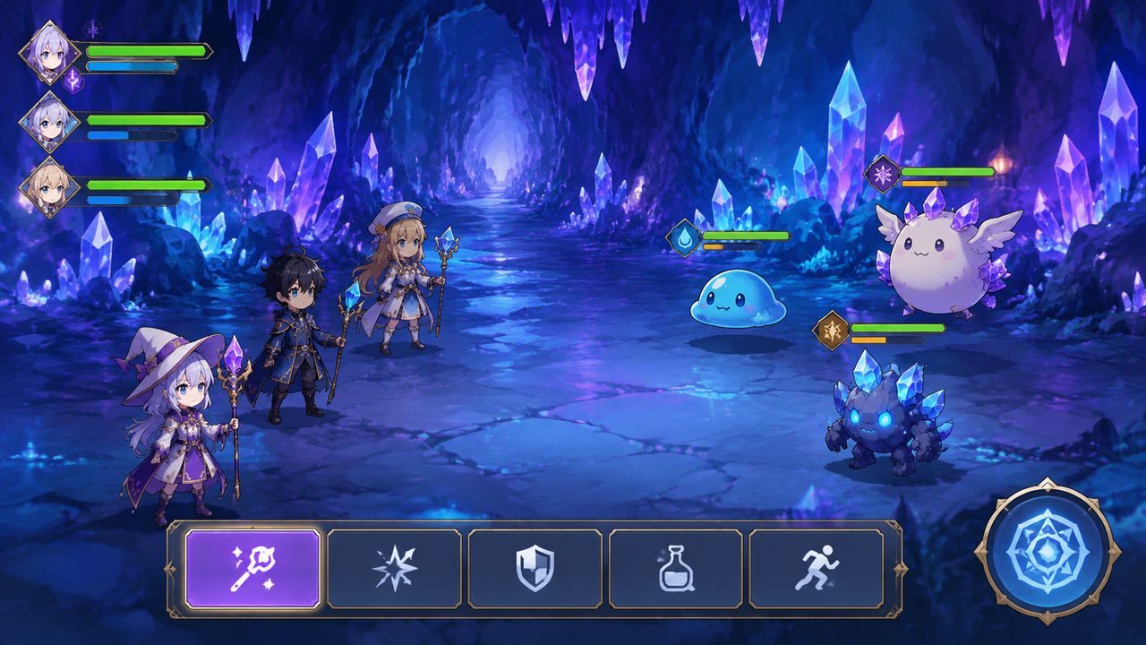 魔法师露娜 角色养成 实机截图 6