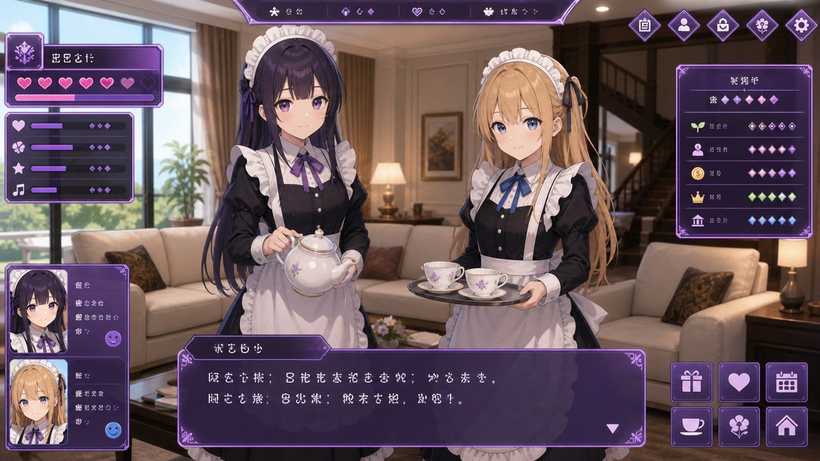 姊妹的侍奉 角色互动 内容截图 8