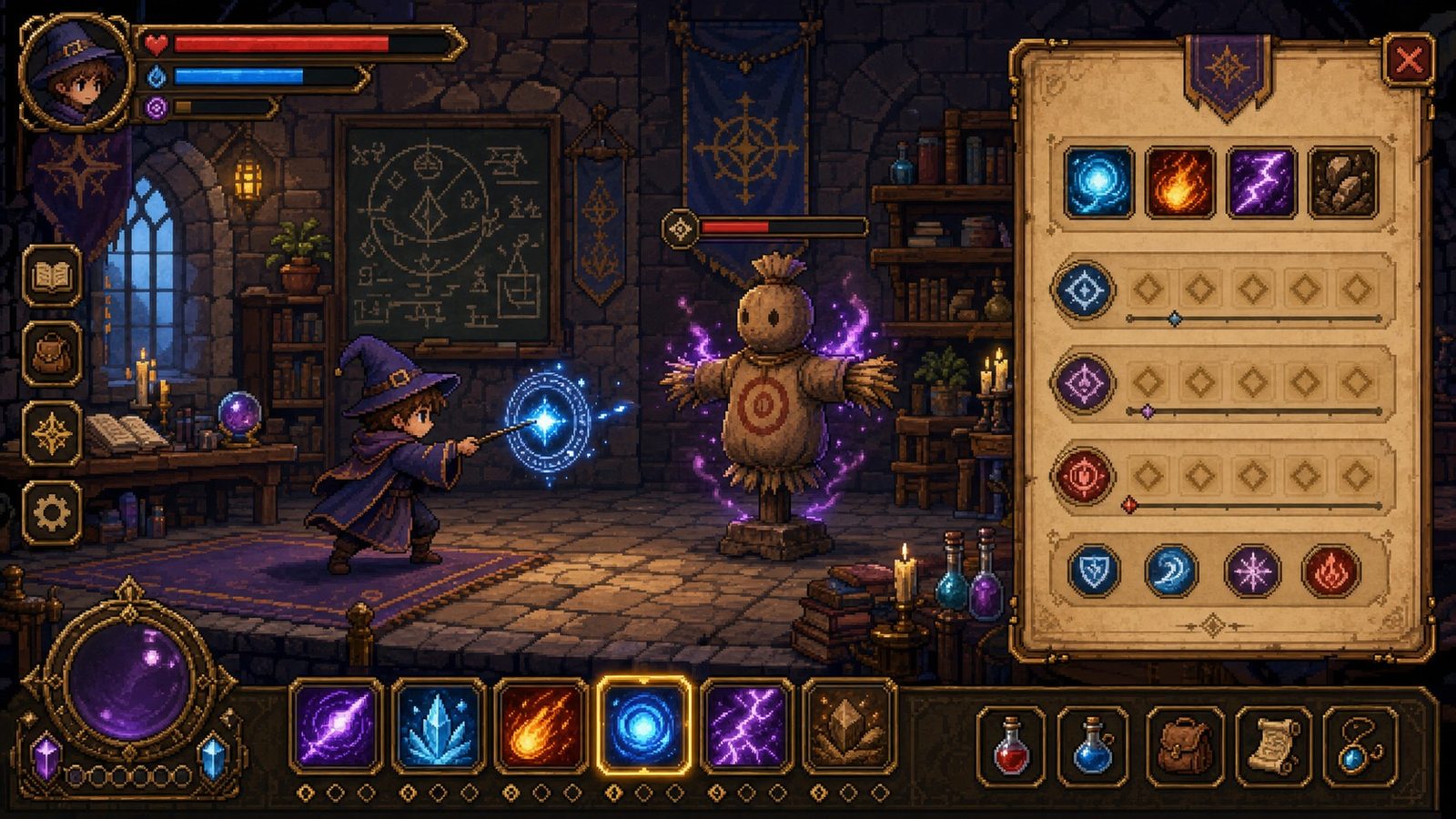 魔法兽娘学院MagicalMonster 操作界面 资料图 6