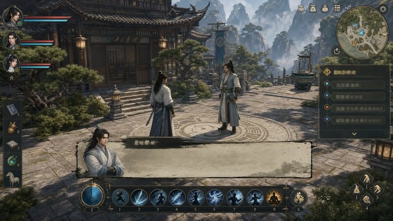 金庸群侠传5爱与死仙狐MOD六周年 玩法展示 实机截图 3