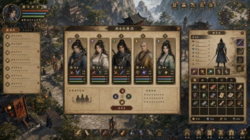 金庸群侠传5爱与死仙狐MOD六周年 攻略要点 场景图 5